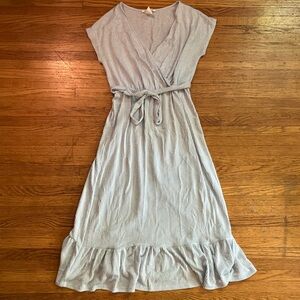 Caution To The Wind Blue and White Striped Dress